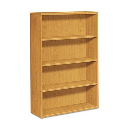Hon HON, 10500 Series Laminate Bookcase, Four-Shelf, 36w X 13-1/8d X 57-1/8h, Harvest 105534CC